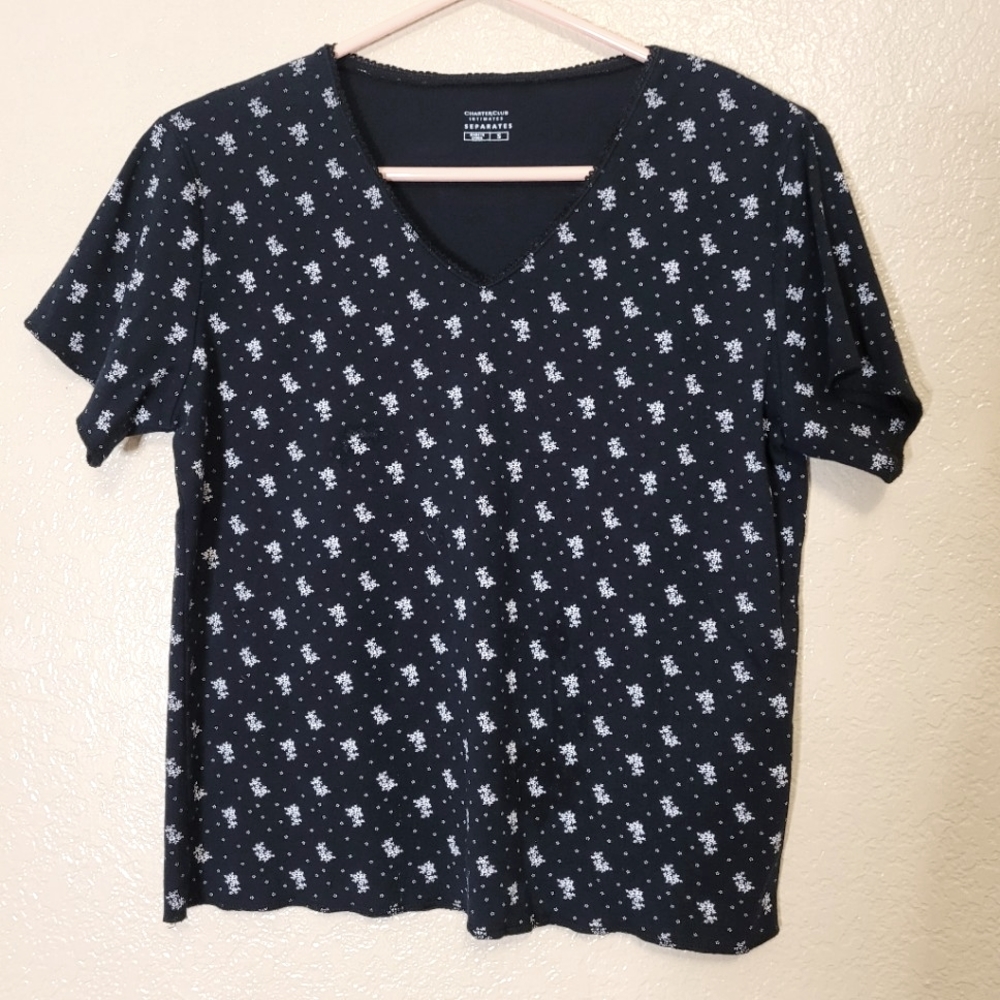 Charter Club Women Pajamas Top Size S